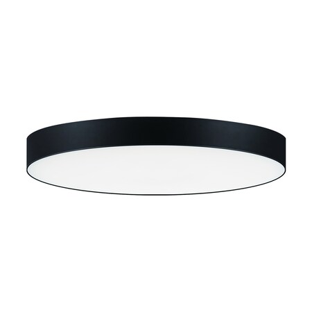 Maxim Lighting Trim 7 RD LED Surface Mount 3000K 0-10V Dim 57882WTBK